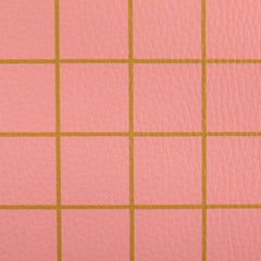 Kunstleder Happy Collection Karo by Cherry Picking - 422 apricot