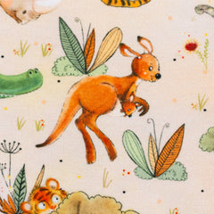 Baumwolljersey Safari Animals