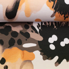 Baumwolljersey Olivia Abstrakt