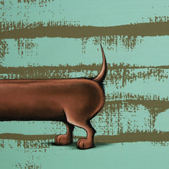 Panel French Terry Dachshund Berny by Thorsten Berger