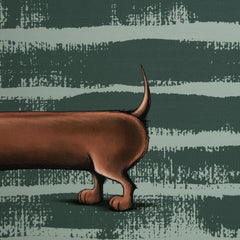 Panel French Terry Dachshund Berny by Thorsten Berger
