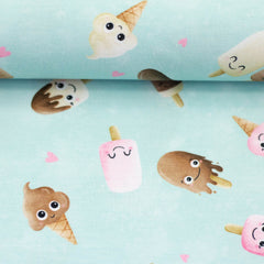 Baumwolljersey Too Cute To Melt by Mrs. Mint Design