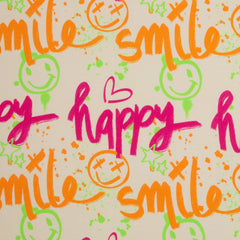 Sweatshirtstoff Happy Smile by Christiane Zielinski