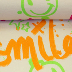 Sweatshirtstoff Happy Smile by Christiane Zielinski