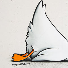 Panel French Terry Cheeky Animals 2.0 #unproDucktive by Thorsten Berger