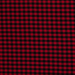 Flanell Maverick Klassik rot/schwarz