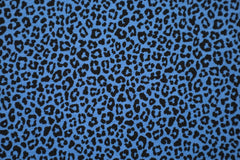 100% Baumwolle Singlejersey Leo - blau