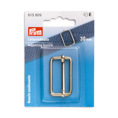 Leiterschnalle PRYM 30 mm new gold - 615809