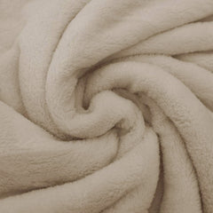 Reststück: 0,80m - Wellness Fleece sand
