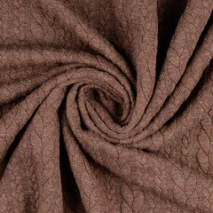 Zopfstrick Jacquard Fenja - 5007 hellbraun