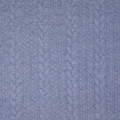 Zopfstrick Jacquard Fenja - 5028 jeansblau