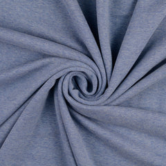 Alpenfleece melange rauchblau