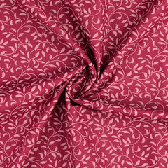 Baumwoll Cretonne Rachelle beere