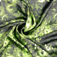 Polyester Satin Flower Dreams