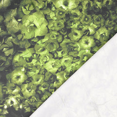 Polyester Satin Flower Dreams