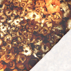 Polyester Satin Flower Dreams