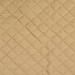 Doubleface Musselin Stepper khaki/beige