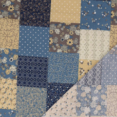 Baumwoll Popeline Mira Patchwork