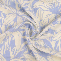 Viskose Twill Sommerblumen