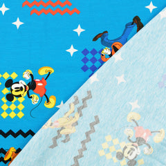 Lizenz Baumwolljersey Mickey Mouse & Friends