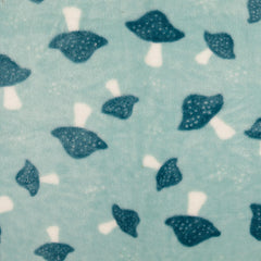 Flanell Fleece Kleine Pilze