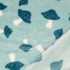 Flanell Fleece Kleine Pilze