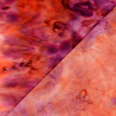 Nicky Stoff Ice Velvet Batik - 0803 orange/pink