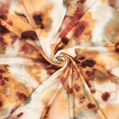 Viskose Stretch Tie Dye Autumn