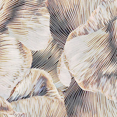 Viskose Stretch Grafik Nature