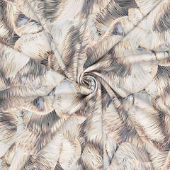 Viskose Stretch Grafik Nature