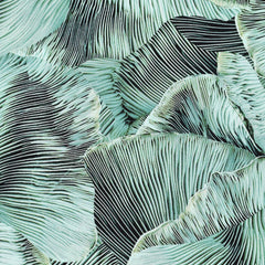 Viskose Stretch Grafik Nature