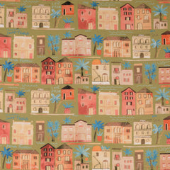 Baumwoll Popeline Digital Saint Tropez