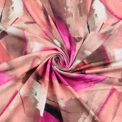 Viskosejersey Digital Brush Stroke