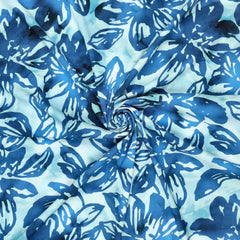 Viskose Stretch Liquid Flowers