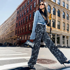 Jeansstoff Patchwork Fancy Denim