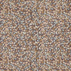 Stretch Feincord Ditsy Flower - braun