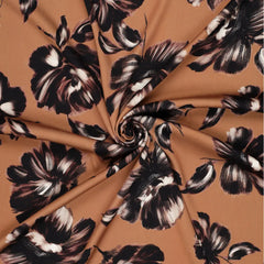 Viskose Stretch Vintage Flower