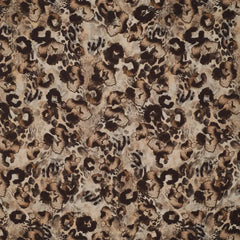 Viskose Mix Natural Animal Look - braun