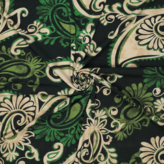 Viskosejersey Oriental Paisley