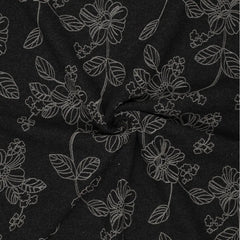 Mantelstoff Melange Country Embroidery