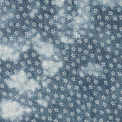 Stretch Feincord Denim Batik Flower