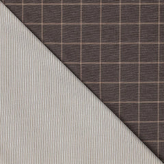 Doubleface Punta di Roma Squares & Stripes