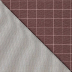 Doubleface Punta di Roma Squares & Stripes