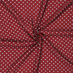 Viskose Twill Polka Dots