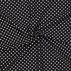 Viskose Twill Polka Dots