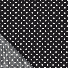 Viskose Twill Polka Dots