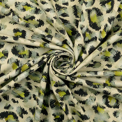 Baumwolljersey Digital Tierfell