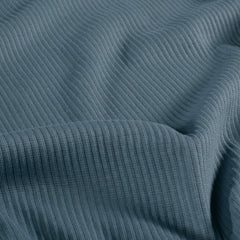 Baby Rippenjersey Anni - stahlblau