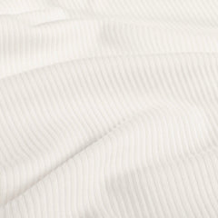 Baby Rippenjersey Anni - naturweiß