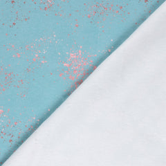 Sweatshirtstoff Sprenkel by Glitzerpüppi - mint
